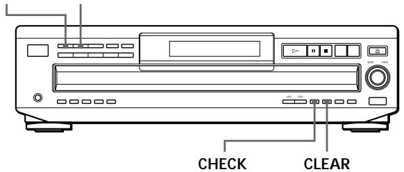 SONY CDP-CE535 - Storing Specific Tracks (Delete Bank) - 1