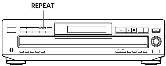 SONY CDP-CE535 - Reproduccion repetition - 1
