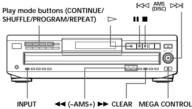 SONY CDP-CE535 - Controlling Another CD Player (Advanced Mega Control) - 1