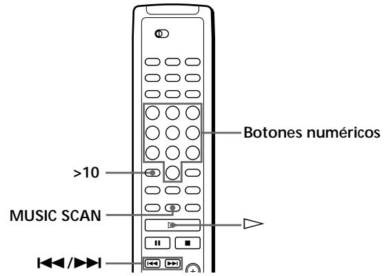 SONY CDP-CE535 - Localización de temasspecificos - 2