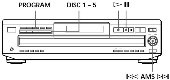 SONY CDP-CE535 - Recording Your Own Program - 1