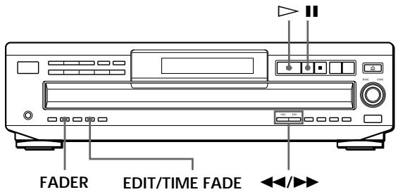 SONY CDP-CE535 - Aparicio y desaparicio gradual del sonido - 1