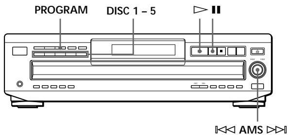 SONY CDP-CE535 - Grabación de un programa propio - 1