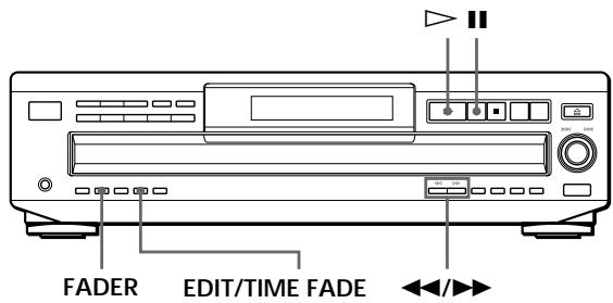 SONY CDP-CE535 - Fading In or Out - 1