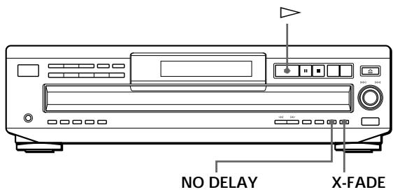 SONY CDP-CE535 - Reproduccionalternativa (Reproduccion sin demora/X-Fade) - 1