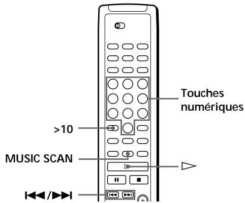 SONY CDP-CE535 - Localisation d'une plage déterminée - 2