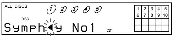 SONY CDP-CE535 - Labeling discs using the remote - 6