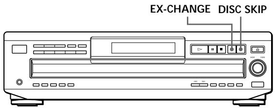 SONY CDP-CE535 - Replacing Discs While Playing a Disc - 1