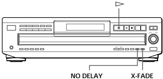SONY CDP-CE535 - Lecture alternée (lecture sans transition/lecture enchaînée) - 1