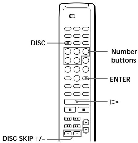 SONY CDP-CE535 - Locating a Specific Disc - 2