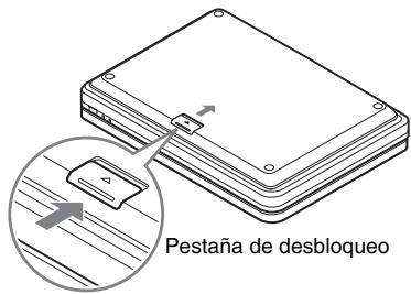 SONY DVP-FX870 - Para extraer la bateria - 1