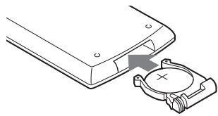 SONY DVP-FX870 - Pour remplacer la batterie de la télécommande - 2