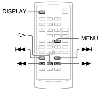 SONY DVP-FX870 - Recherche d'un élément en particulier sur le disque (Recherche, Balayage, Lecture lente, Repeter la lecture, Lecture aléatoire) - 1
