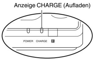 SONY DVP-FX870 - Aufladen des Akkusatzes - 2