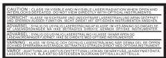 SONY DVP-FX870 - WARNING - 1