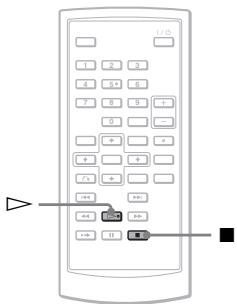 SONY DVP-FX870 - Afpelen hervatten van het punt waar u de schijf gestopt heb (Afpelen hervatten) - 1