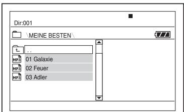 SONY DVP-FX870 - Drücken Sie auf / , um ein Album auf der List auszuwahlen, und drücken Sie auf ENTER. - 1