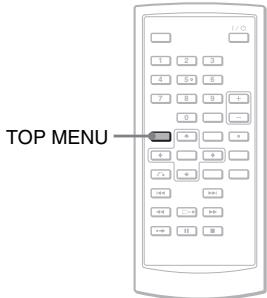 SONY DVP-FX870 - Selecteren van "Origineel" of "Afspeellijst" op een DVD-RW/DVD-R DVD - 1