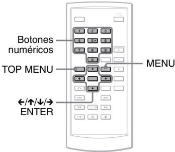SONY DVP-FX870 - Uso del menu del DVD DVDvideo - 1