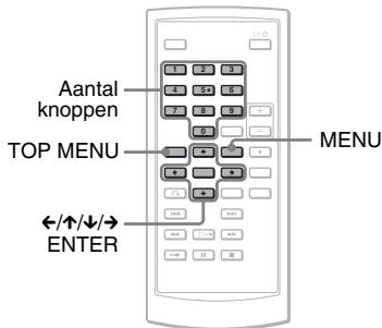 SONY DVP-FX870 - De DVD-menu's gebruiken - 1