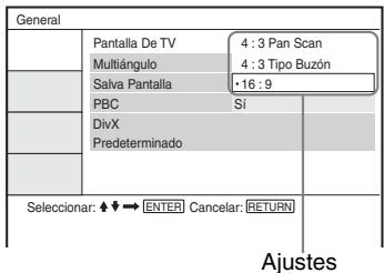 SONY DVP-FX870 - Pulse / para selectionar un elemento y después pulse ENTER. - 1