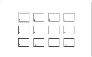 SONY DVP-FX870 - To display the list of thumbnails - 1