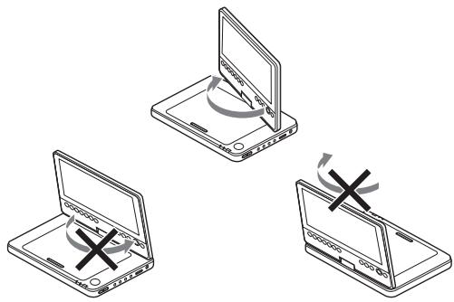 SONY DVP-FX870 - Rotation de I'écran LCD - 2