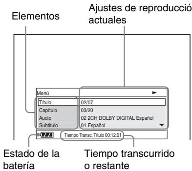 SONY DVP-FX870 - Pulse DISPLAY cuando reprove un DVD. - 1