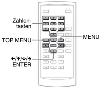 SONY DVP-FX870 - Benutzung des DVD-Menüs - 1