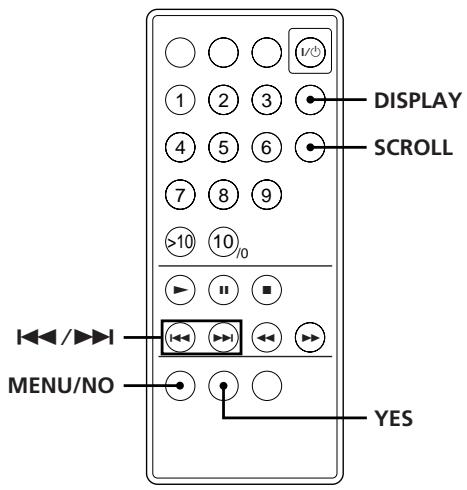 SONY CDP-LSA1 - Utilisation de l'afficheur - 2