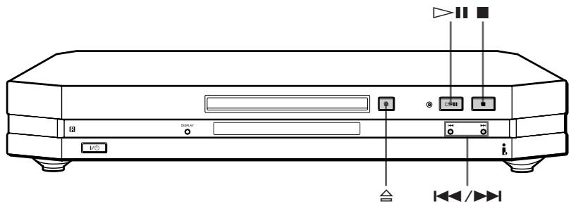 SONY CDP-LSA1 - To stop playback - 1