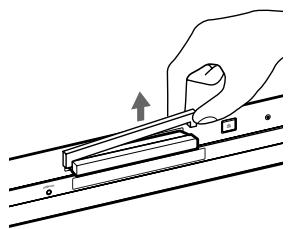 SONY CDP-LSA1 - Removing the protective bar - 1