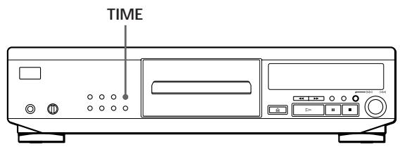 SONY CDP-XE800 - Utilização do visor - 1