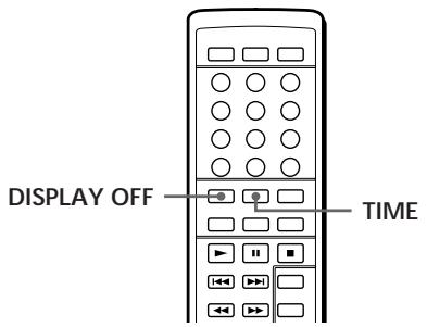 SONY CDP-XE800 - Het afleesvenster gebruiken - 2