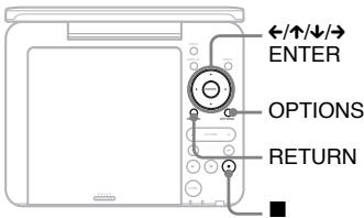 SONY DVP-FX730 - Using the Setup Display - 1