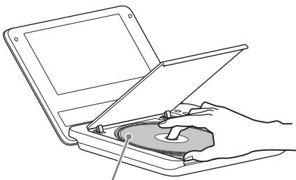 SONY DVP-FX730 - Voer de schijf in die u wilt afspelen. - 1