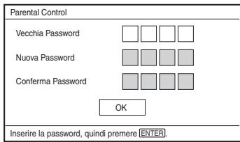 SONY DVP-FX730 - Per modificare la password - 1