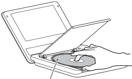SONY DVP-FX730 - Legen Sie die Disk ein, die Sie wiedergeben möchten. - 1