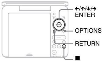 SONY DVP-FX730 - Utilizzo della visualizzazione Impostazione - 1