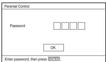 SONY DVP-FX730 - To set the parental control (limited playback) - 1