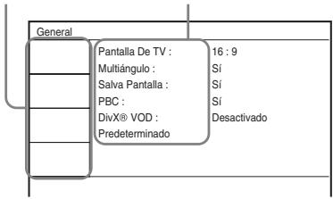 SONY DVP-FX750 - Pulse ↑/↓ para seleccionar "Ajuste" y pulse ENTER. - 1
