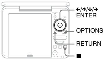 SONY DVP-FX750 - Das Einstellmenü - 1