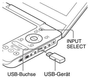 SONY DVP-FX750 - Wiedergeben von Daten auf einem USB-Gerät - 1