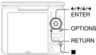 SONY DVP-FX750 - Using the Setup Display - 1