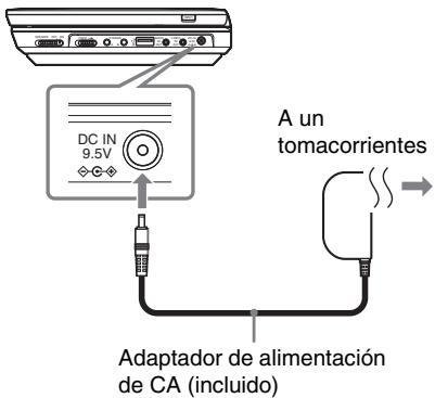 SONY DVP-FX930 - Coloque la batería en el reproductor. - 3