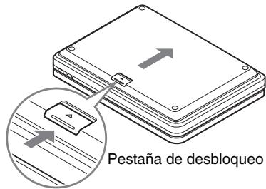 SONY DVP-FX930 - Para extraer la bateria - 1