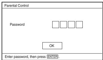 SONY DVP-FX930 - To set the parental control (limited playback) - 1