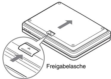 SONY DVP-FX930 - So entfernen Sie den Akkusatz - 1