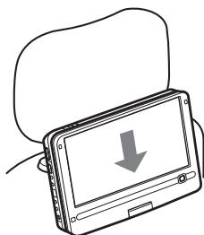 SONY DVP-FX930 - Attach the player to the bracket. - 2