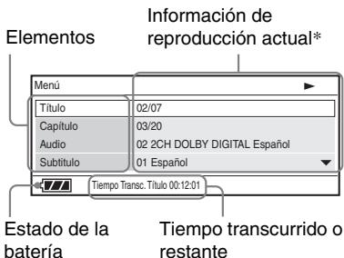 SONY DVP-FX930 - Pulse DISPLAY,maintras reproduce un DVD. - 1